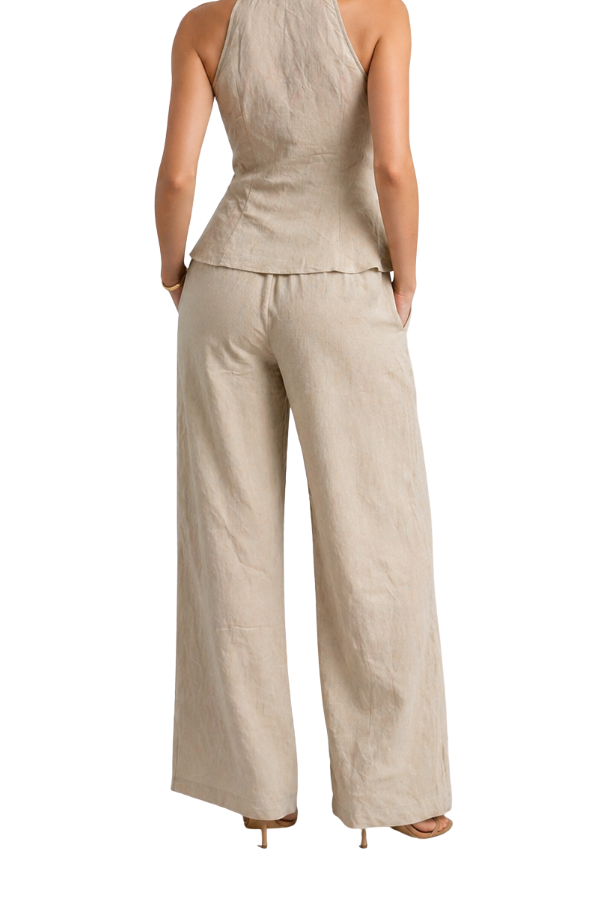 The Chris Stretch Waist Full Length Pants