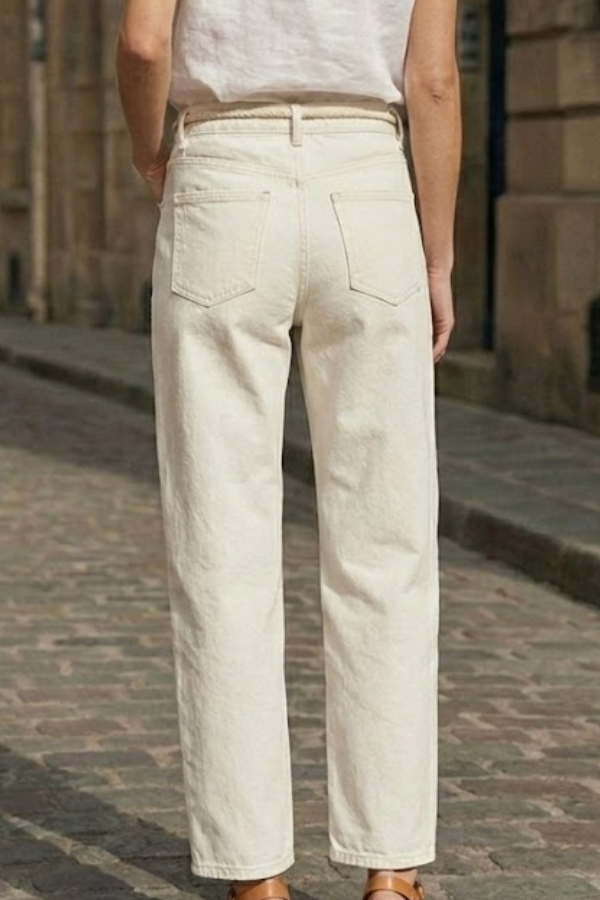 The Bianca Palazzo With Drawstring Jeans