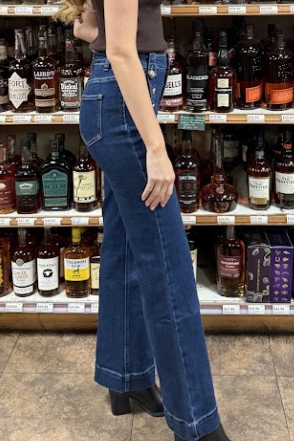 Italian Gold Button Denim