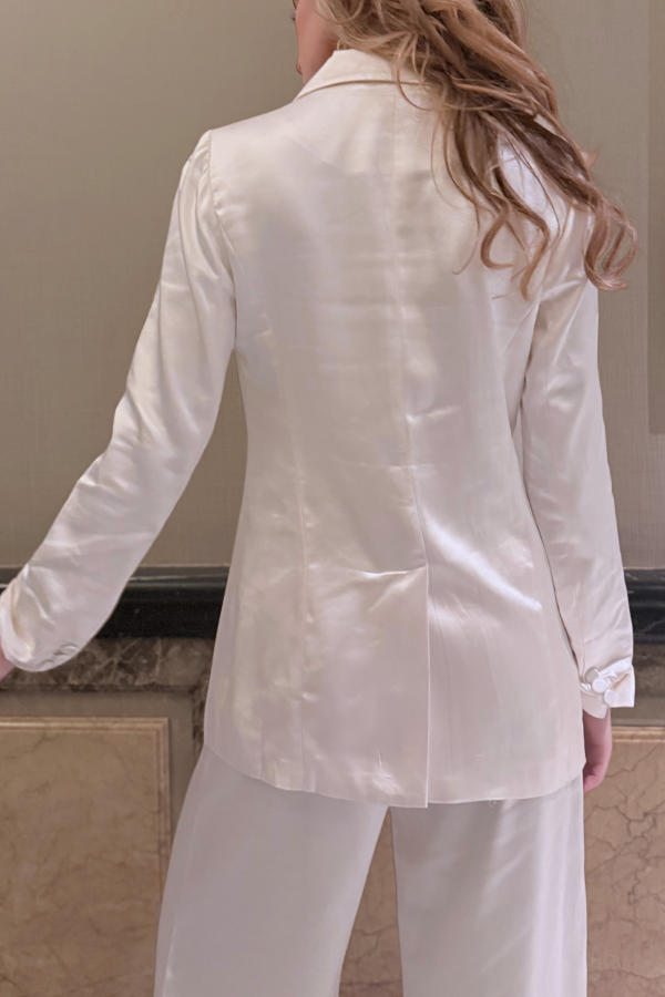 The Satin Luxe Blazer