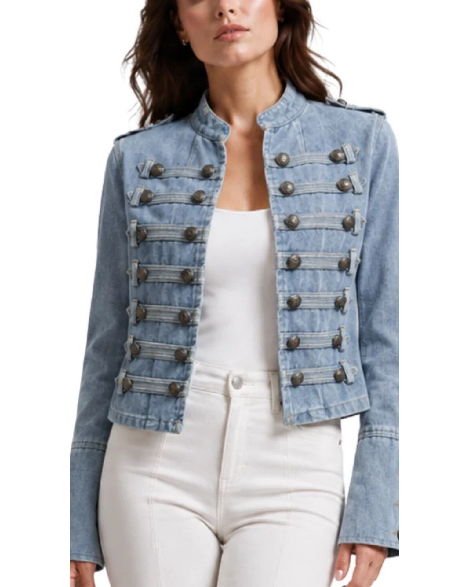 ジャケット・アウター y2k 00s denim Napoleon Jacket opium The Napoleon Denim Fit Jacket – pookie & sebastian