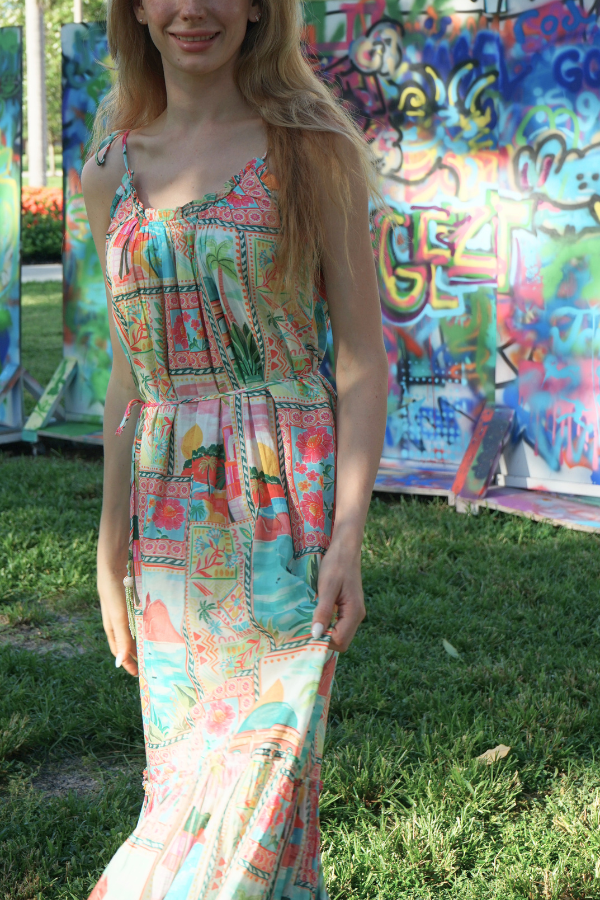 The Goldie Mosaic Dress