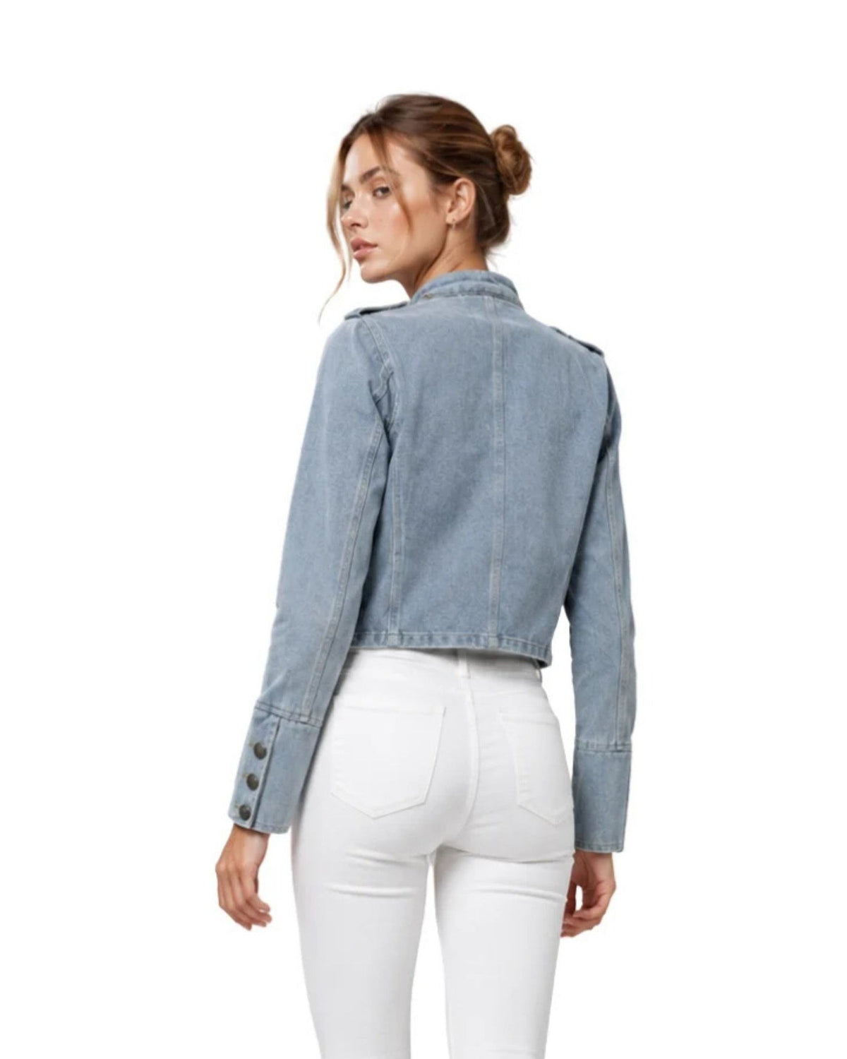 The Napoleon Denim Fit Jacket - pookie and sebastian