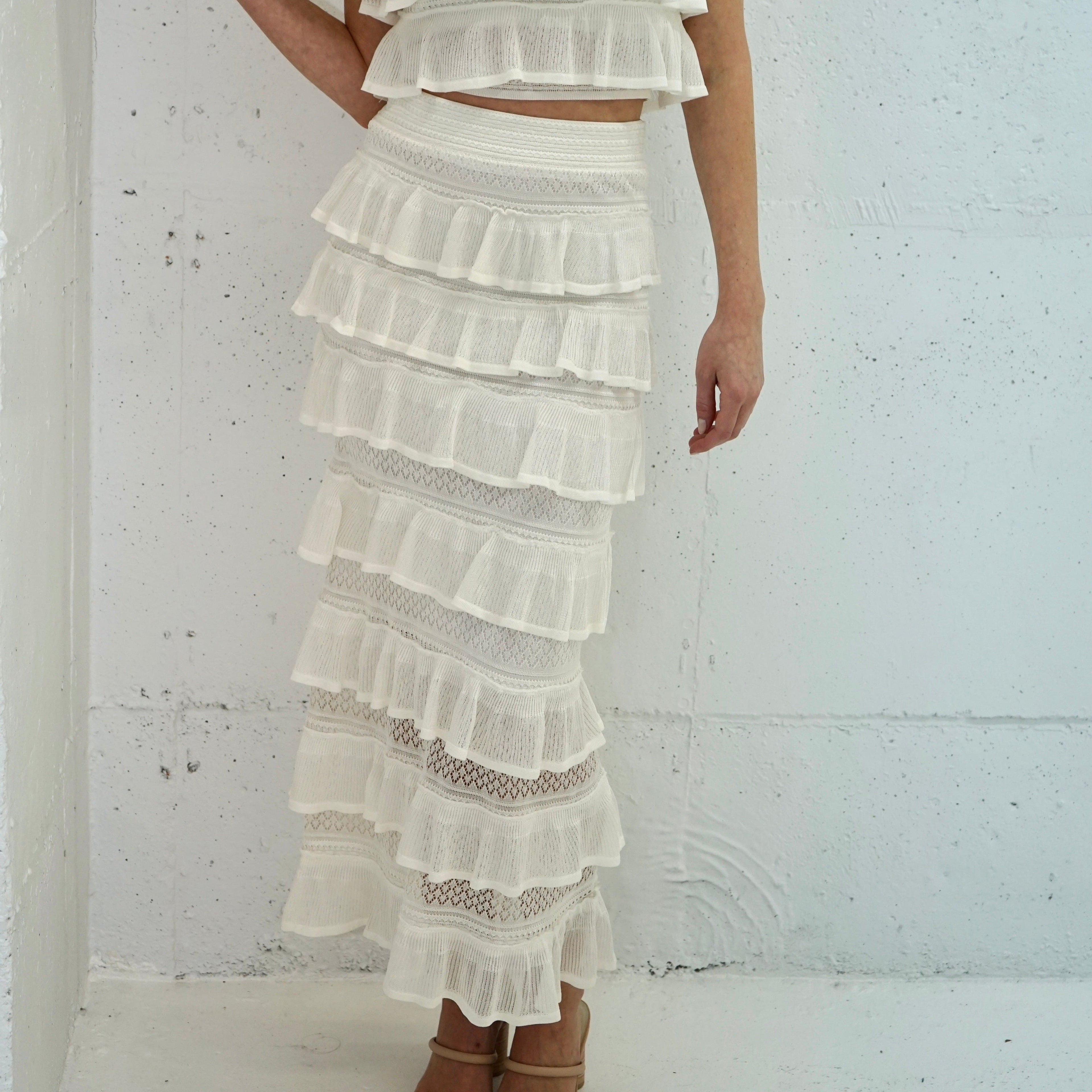 Alaia Knit Skirt