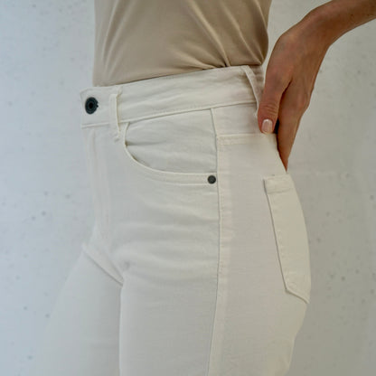 Italian Ivory Jeans