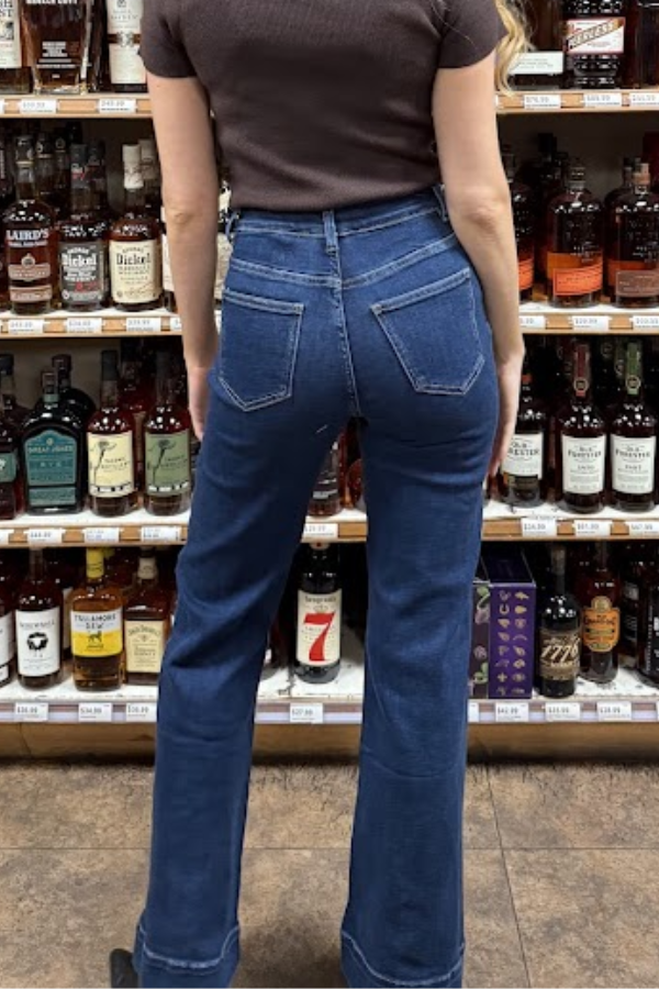 Italian Gold Button Denim