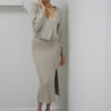 V-Neck Cardigan Sweater Pookie and Sebastian