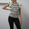 CC Ruffle Sleeve Knit Top Pookie and Sebastian