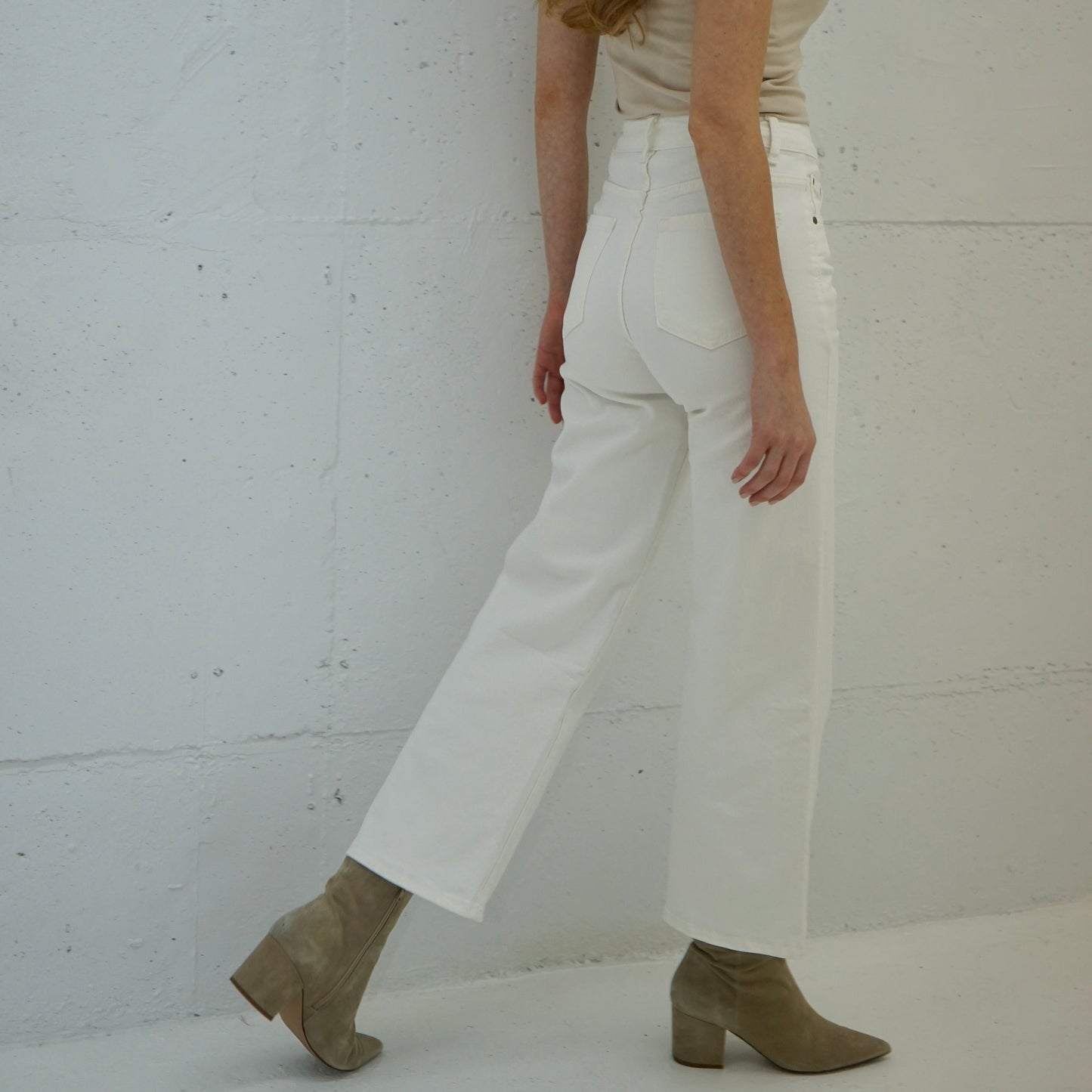 Italian Ivory Jeans