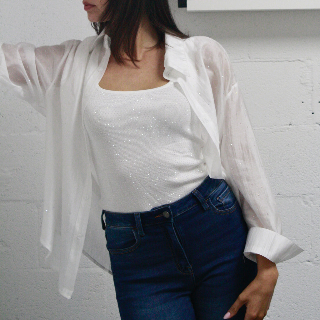 Rhinestone Top