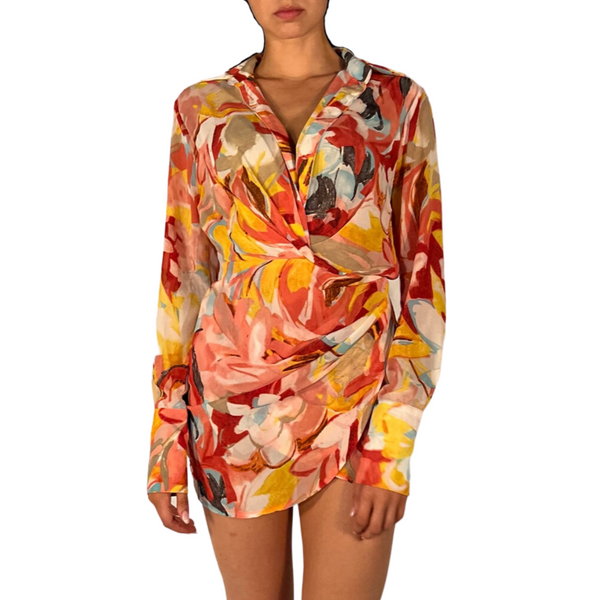 Artie Wrap Shirt Dress Pookie and Sebastian