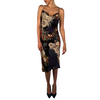 Camilla Ruffled Printed Silk Midi Dress Pookie and Sebastian