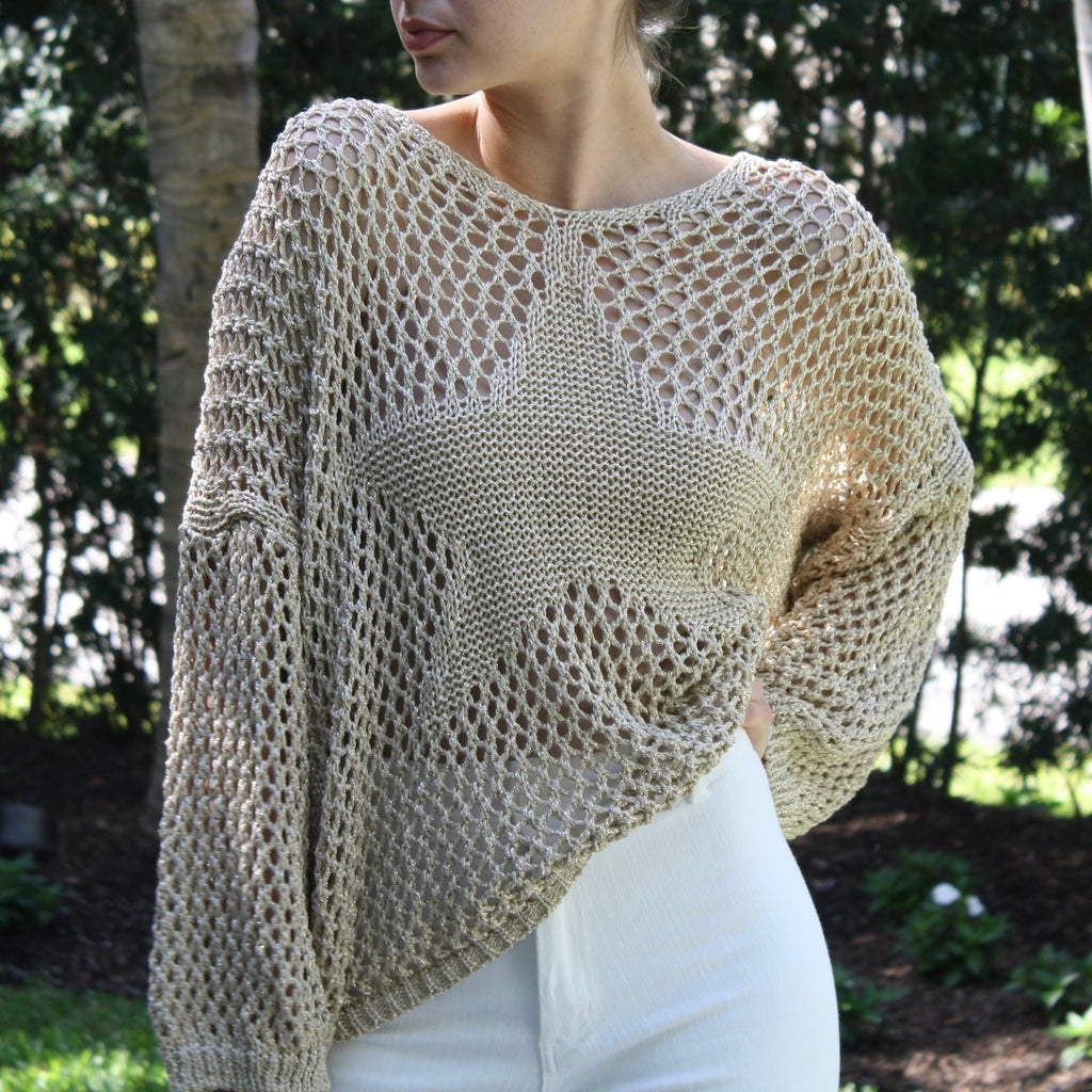 Crochet Star Sweater Pookie and Sebastian