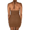 Halterneck Knit Mini Dress Pookie and Sebastian