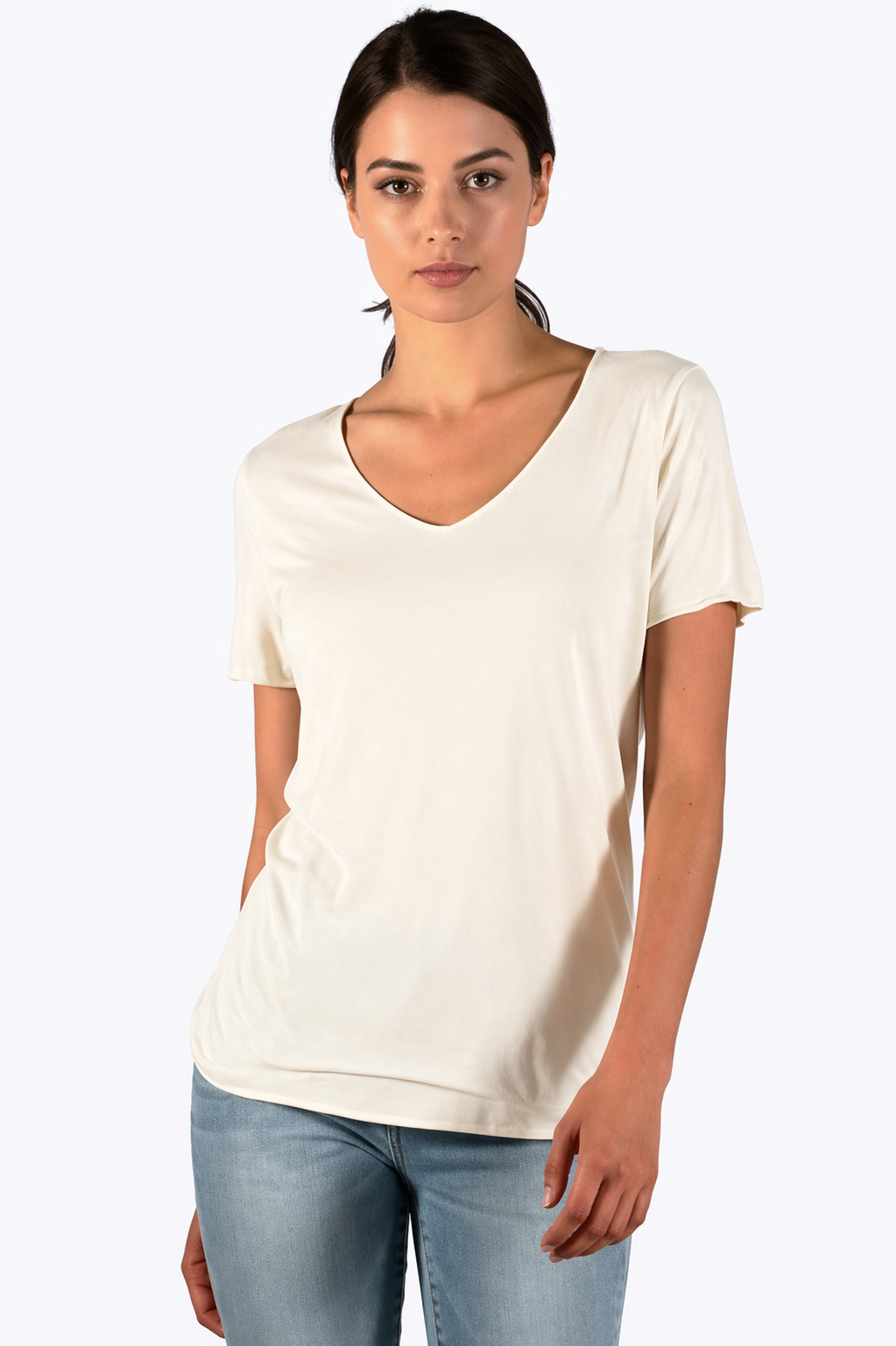 Sady Scoop Neck Tee - pookie and sebastian