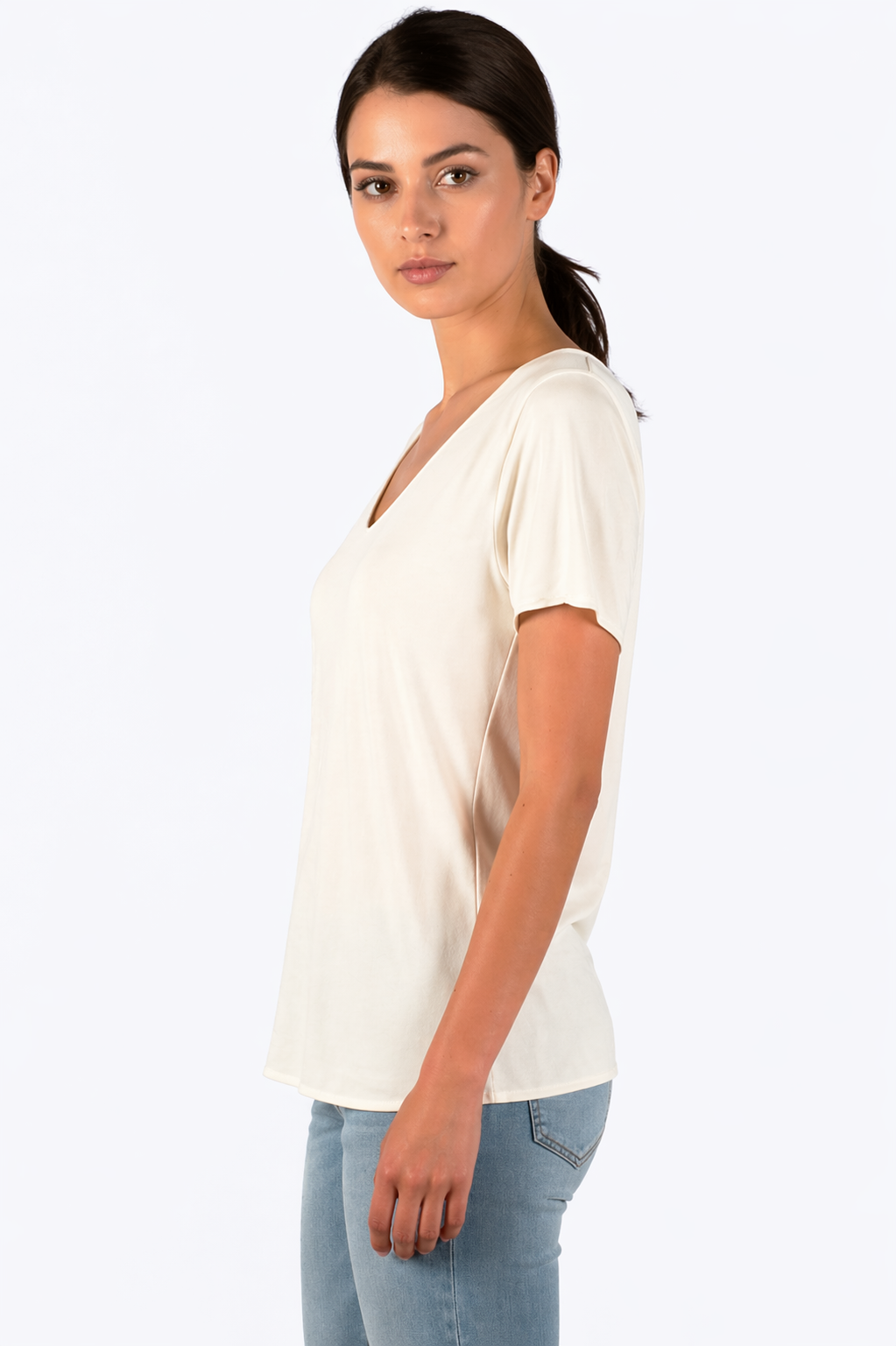Sady Scoop Neck Tee - pookie and sebastian
