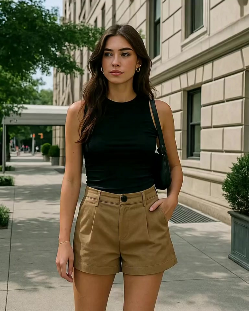 Amara Suede Shorts