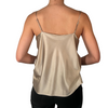 Jimena Drape Neck Silk Cami pookie and sebastian