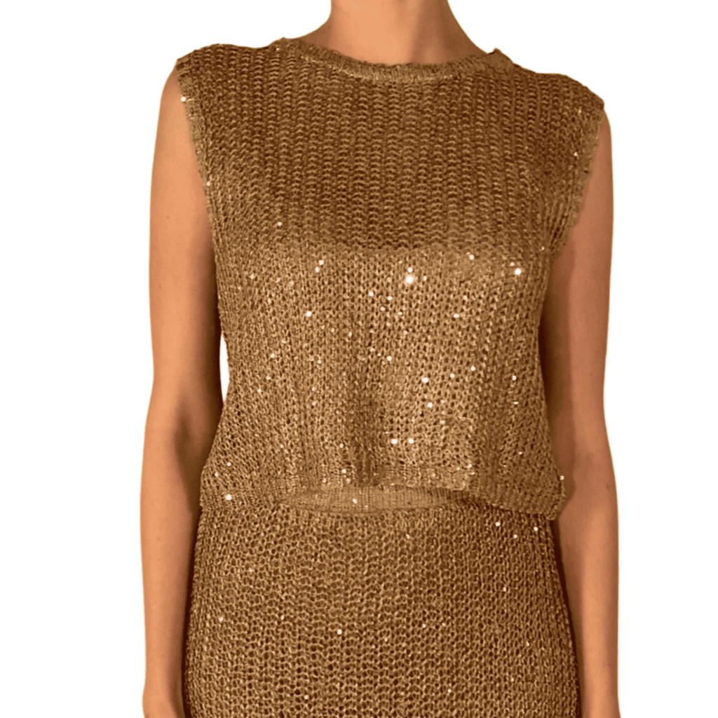 Knit Embellished Long Sleeve Crop Sweater Top Pookie and Sebastian