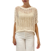 Lightweight Net Patterned Knit Top pookie and sebastian