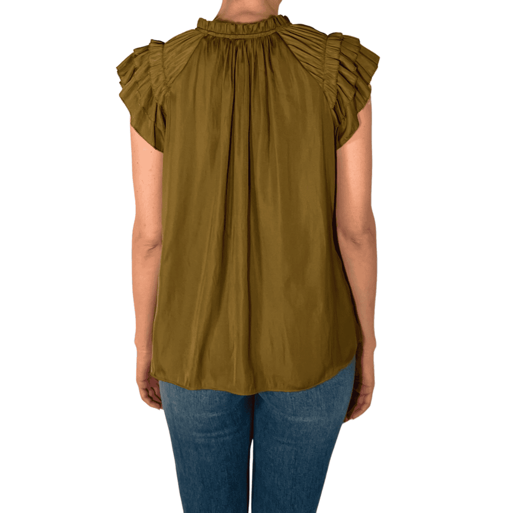RM Billey Ruffle Sleeve Blouse pookie and sebastian