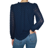ULLA FLOWER SPLIT NECK TOP Pookie and Sebastian