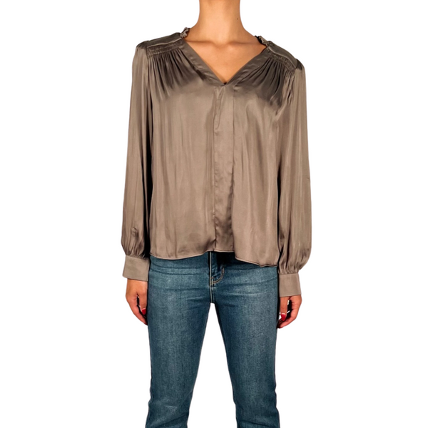 Ulla J Tie Lsvl Blouse Pookie and Sebastian