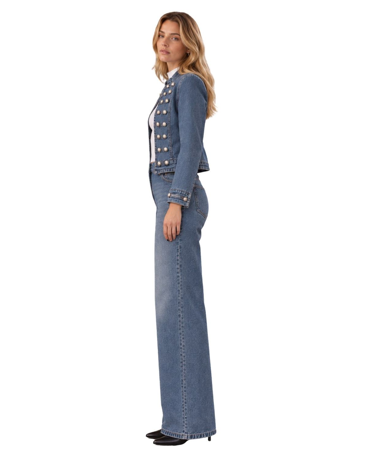 The Millie Medium Wash Denim Jacket