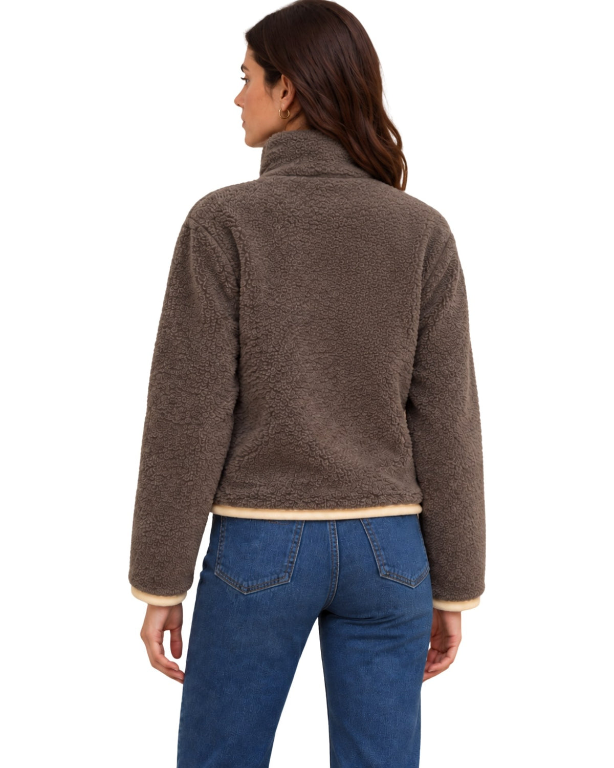 The Lettie High Neck Zipper Jacket
