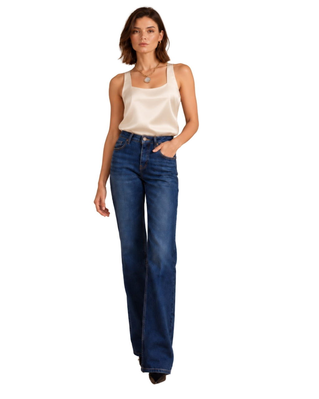 The Elina Silk Top