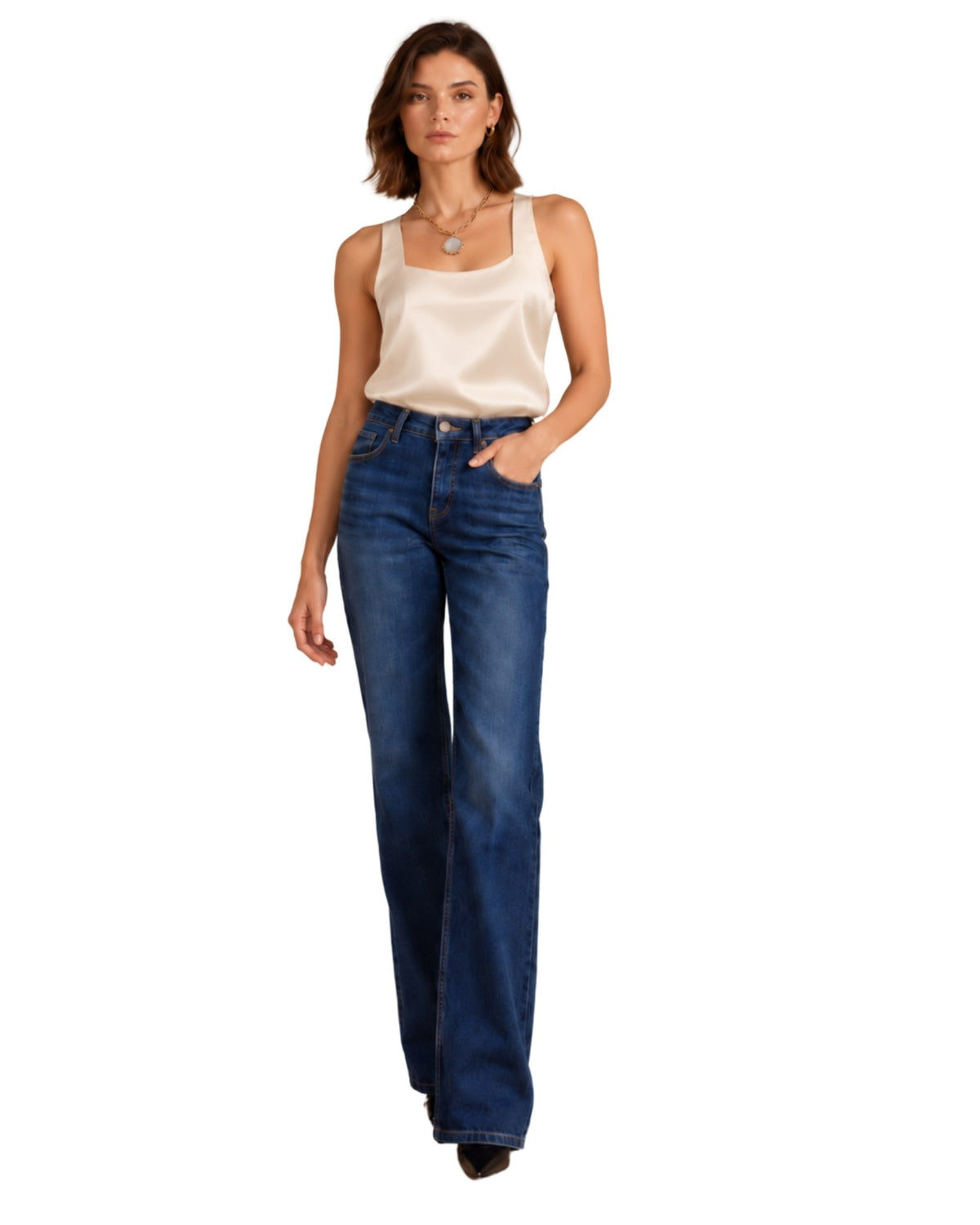 The Elina Silk Top