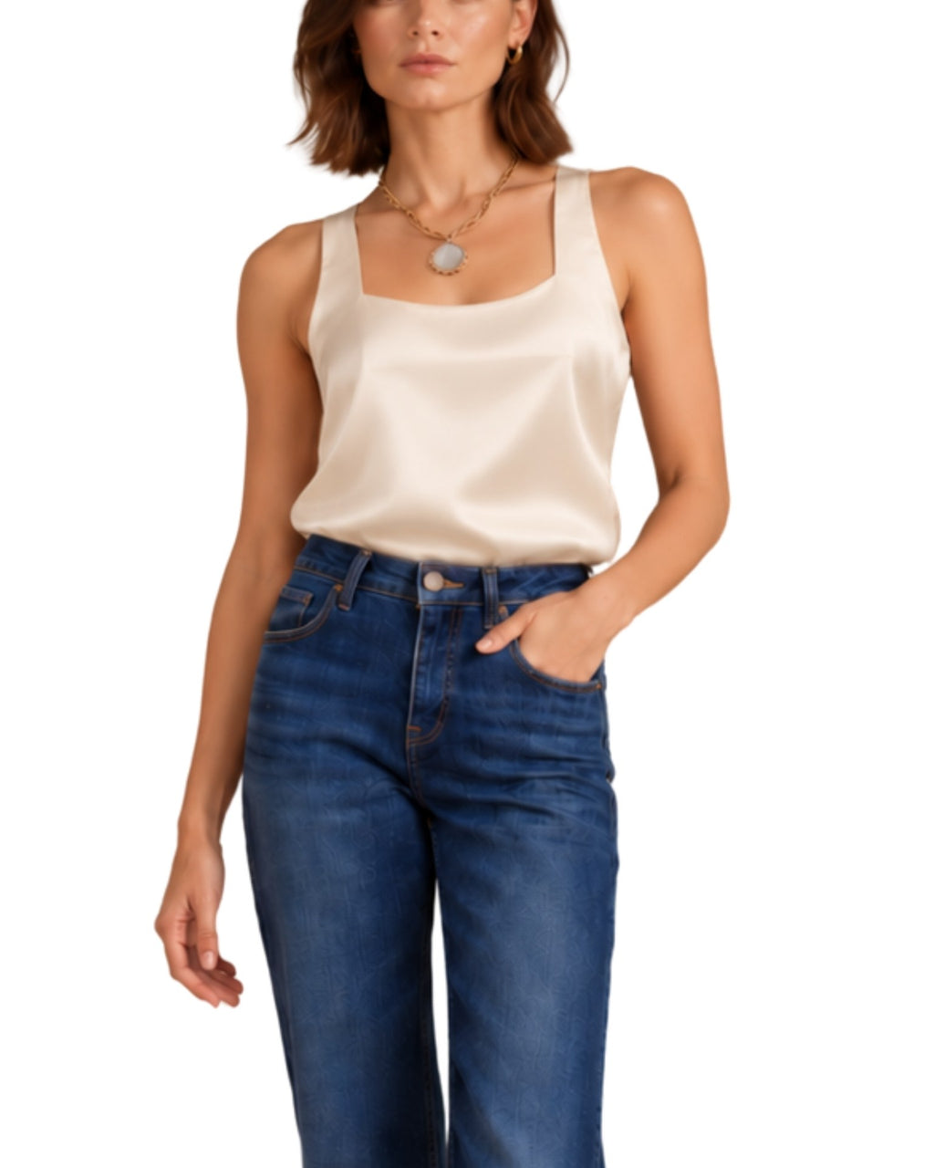 The Elina Silk Top