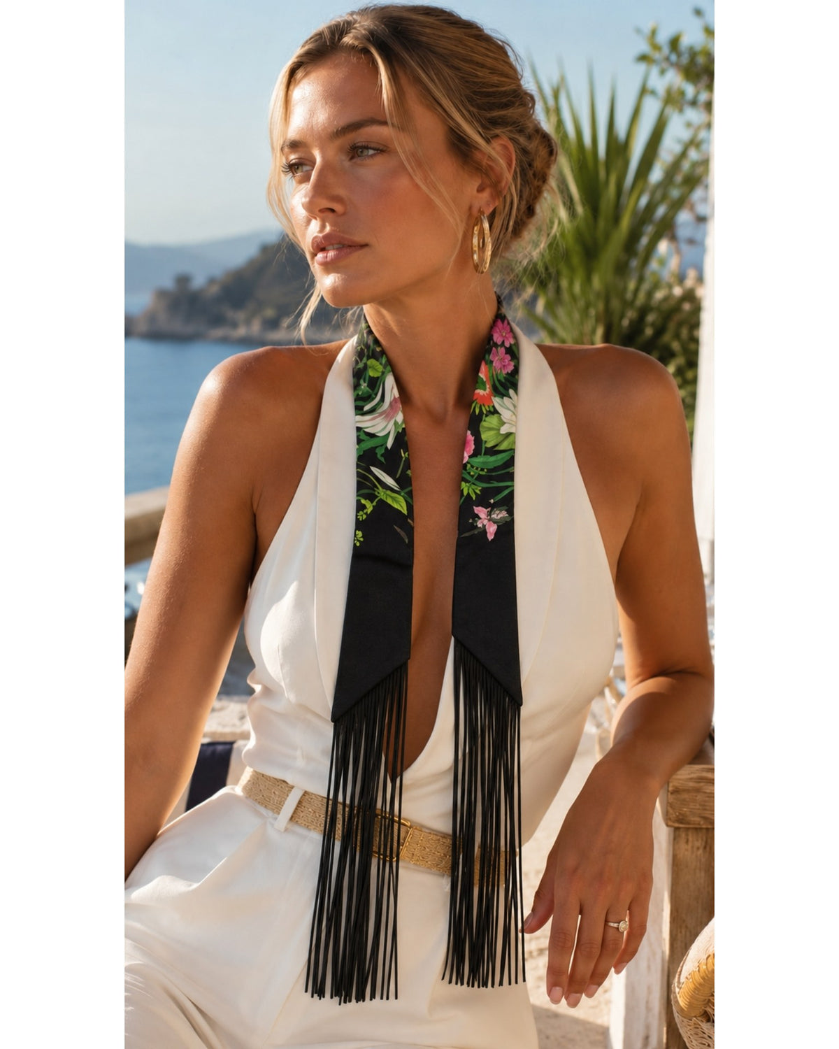 The Maddy Fringe Scarf
