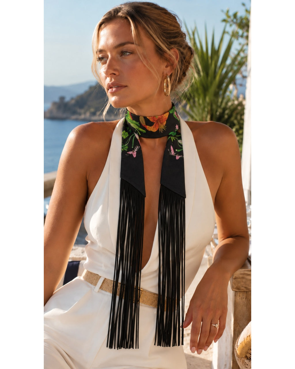 The Maddy Fringe Scarf