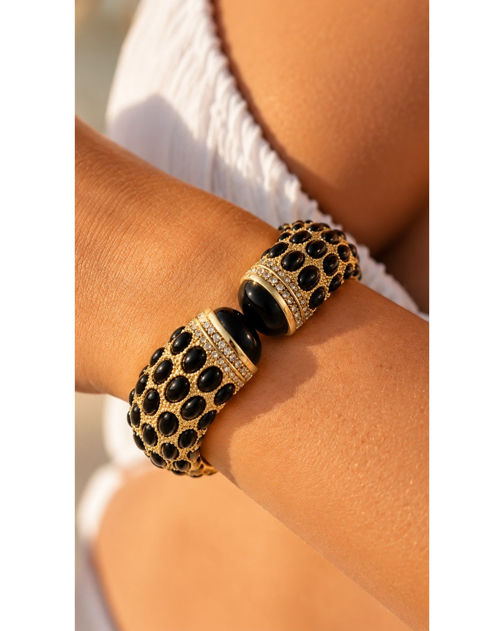 The Cleo Studded Cuff Bracelet