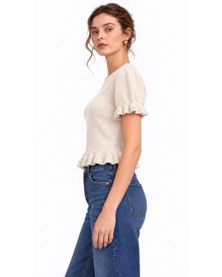 The Ruffle Sweater