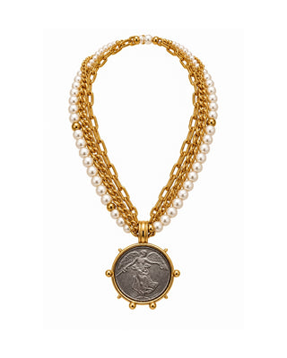 The French Coin Pearl Necklace