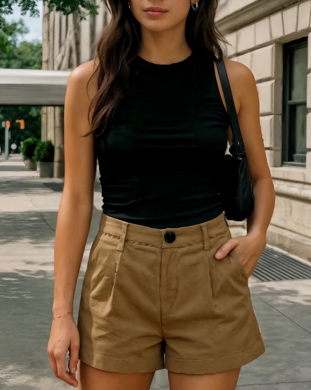 Amara Suede Shorts