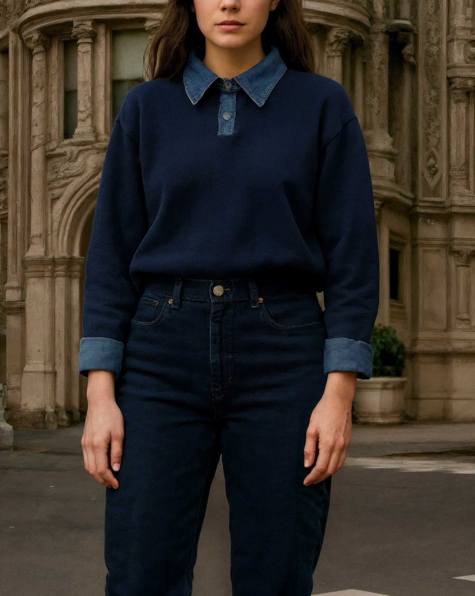 The Oxford 2 in 1 Sweater