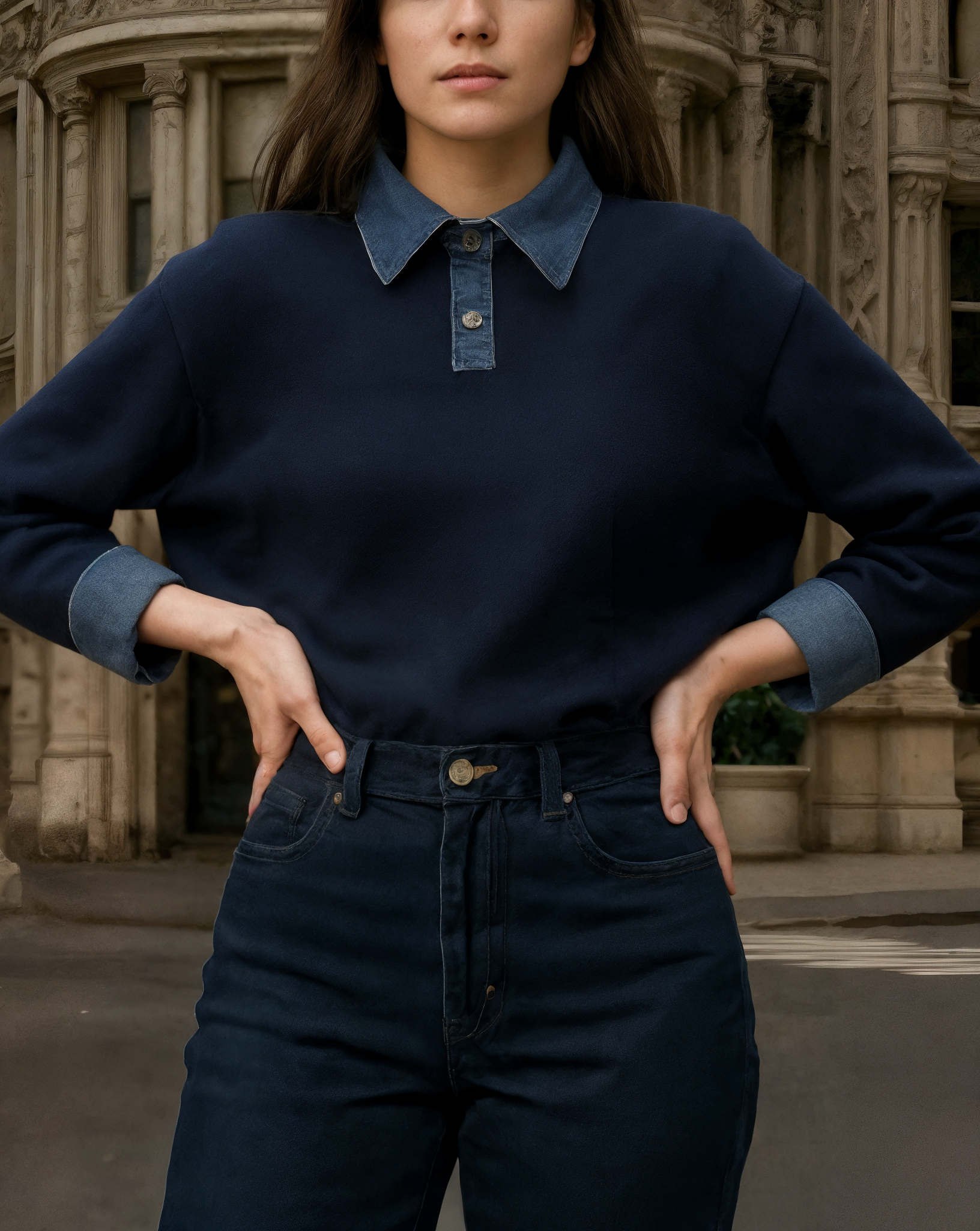 The Oxford 2 in 1 Sweater
