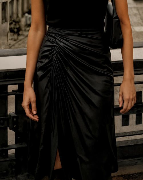 Aria Vegan Leather Skirt