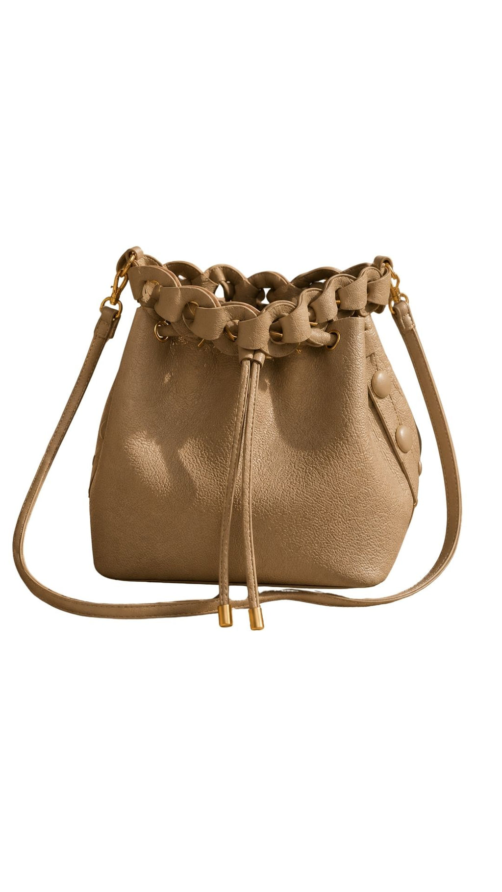 The Mini Leather Bag with Crossbody