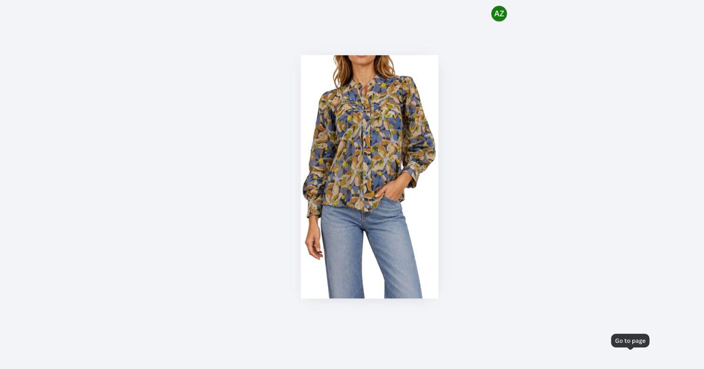 The Maricela Button Down Blouse