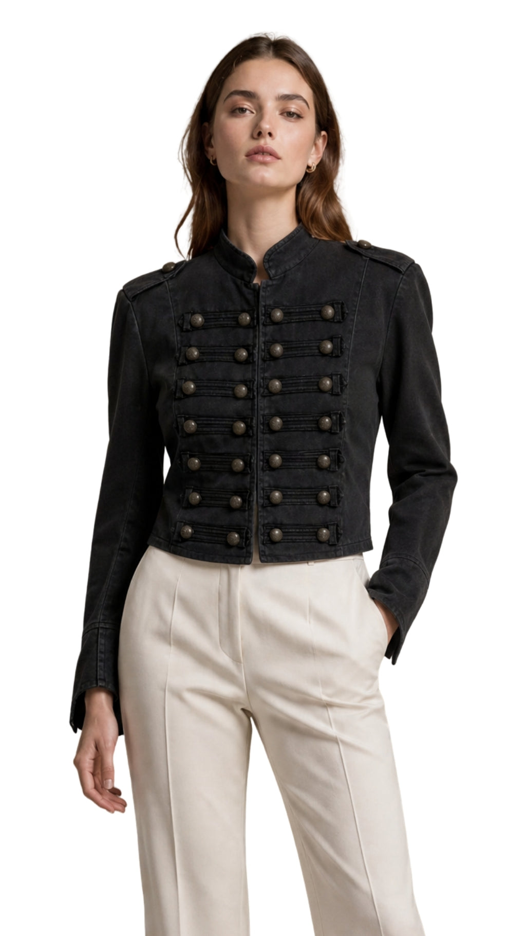 The Napoleon Denim Fit Jacket