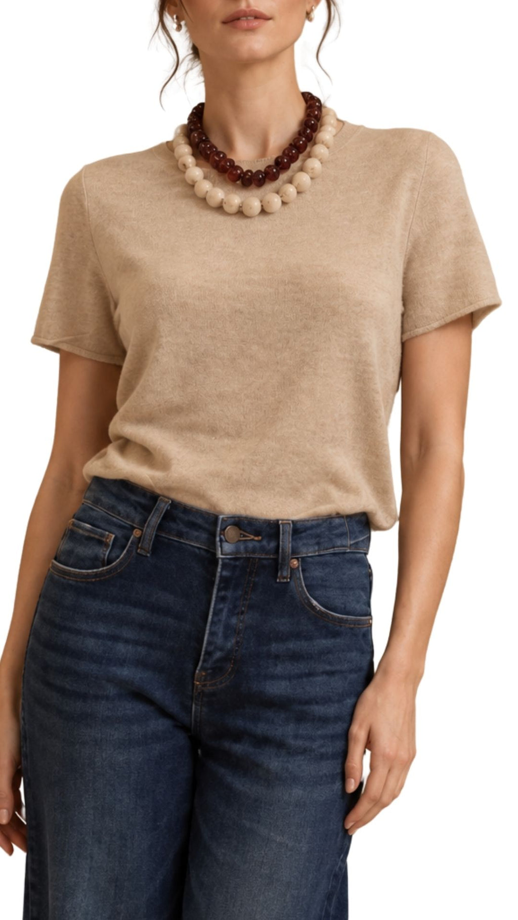 The Amanda Chunky Beaded Necklace