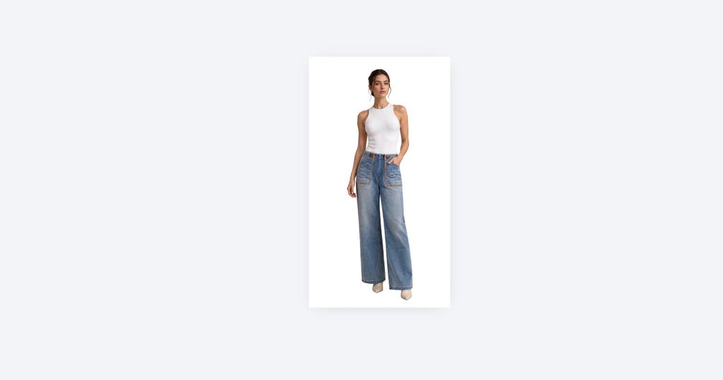 The Ophie Straight Leg Cropped Jeans