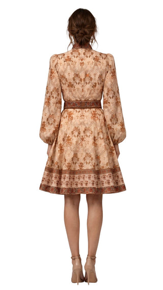 The Penelope Floral Button-Front Dress - pookie and sebastian