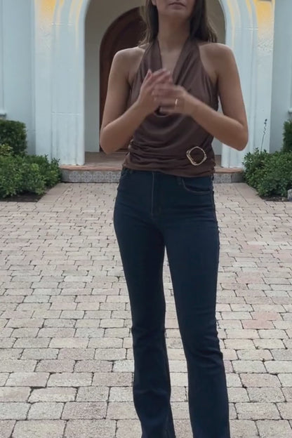 Melania Halter Top