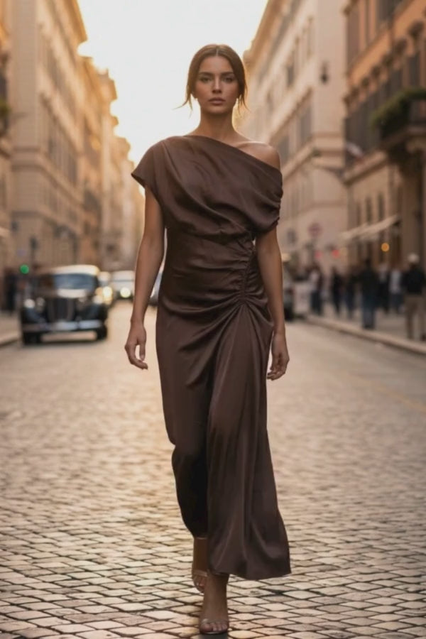 ハーリップトゥ　 Imperia Asymmetric Dress Vera Asymmetric Cocktail Dress – THEIA