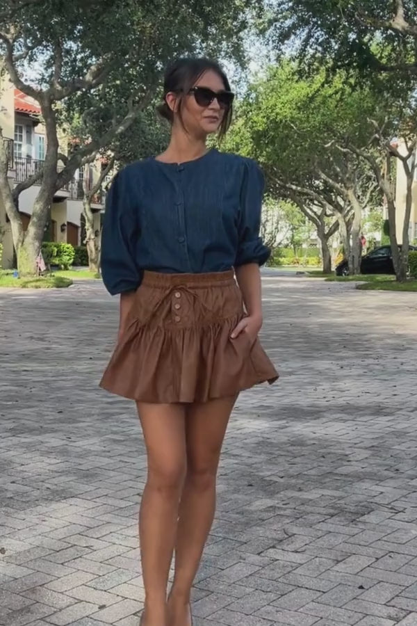 Silhouette Belted Blouse